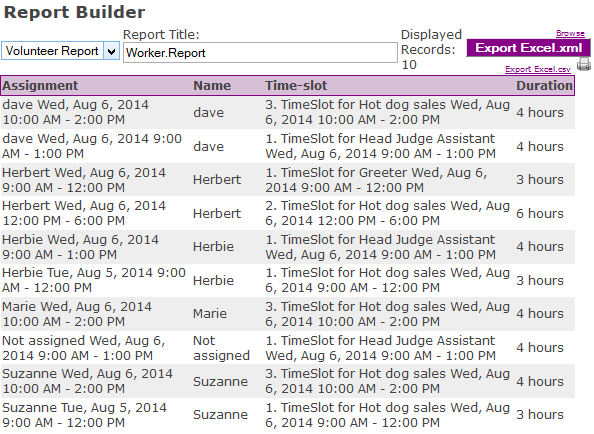Figure 2: Jazz Report Builder