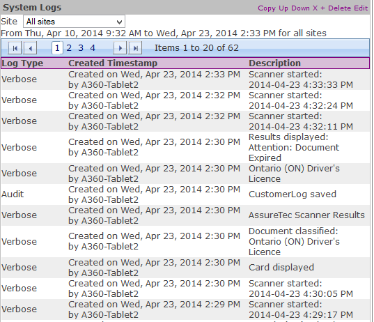 Figure 1: Jazz System Logs