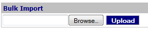 Bulk Import Web Part