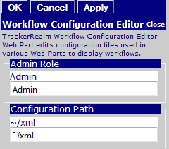 Workflow Configuration Editor