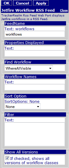 Workflow RSS Feed
