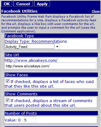 Facebook Utility Editor