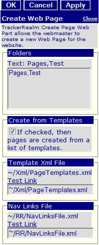 Figure 2: Link List Editor