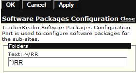 Figure 2: Manage Files Editor