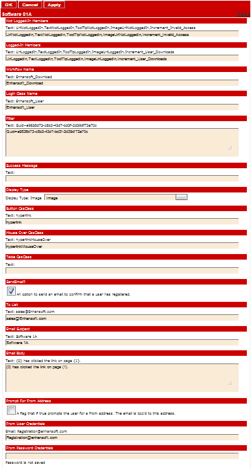 Editor for the User Link Web Part